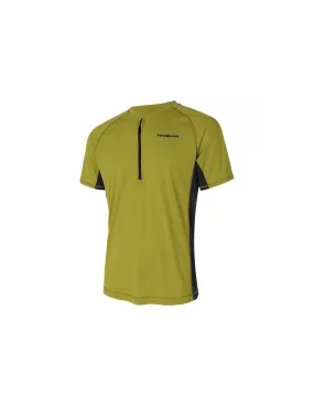 T-shirt de Montagne Trangoworld Moysalen Homme Jaune/Noir