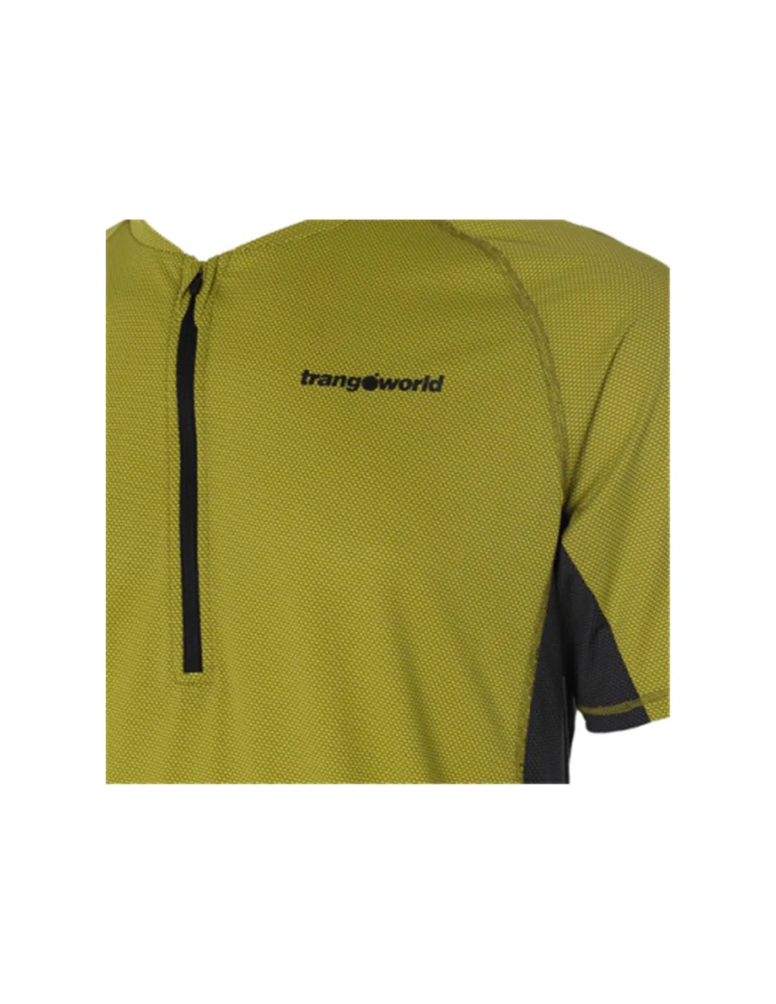 T-shirt de Montagne Trangoworld Moysalen Homme Jaune/Noir