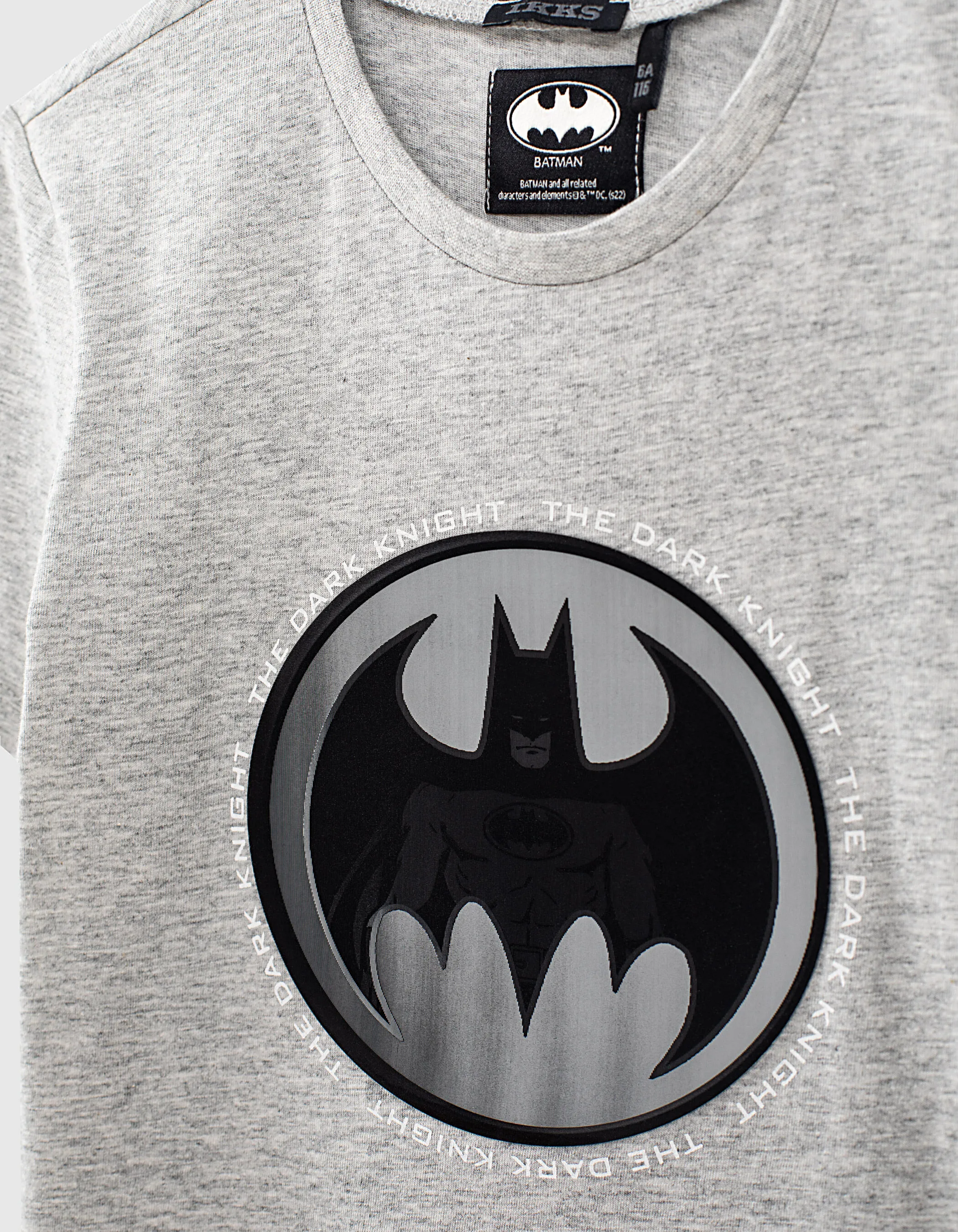 T-shirt gris IKKS - BATMAN visuel lenticulaire garçon