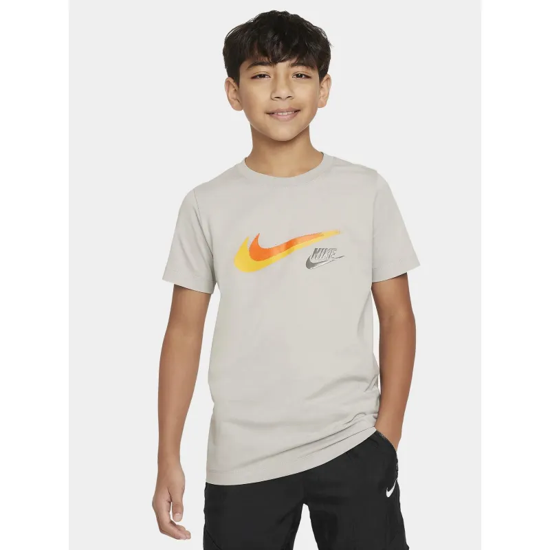 T-shirt iron ore gris garçon - Nike | wimod