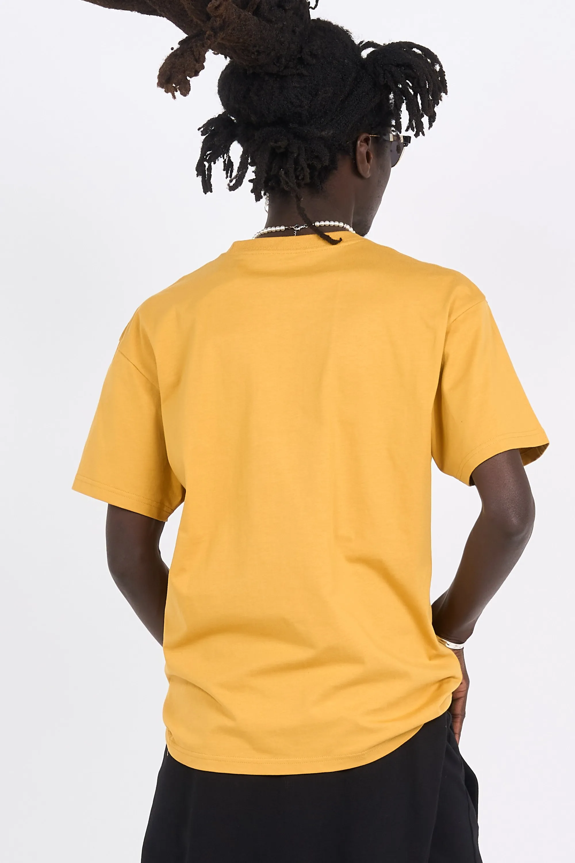 T-shirt Jaune Carhartt Wip - Homme | Citadium