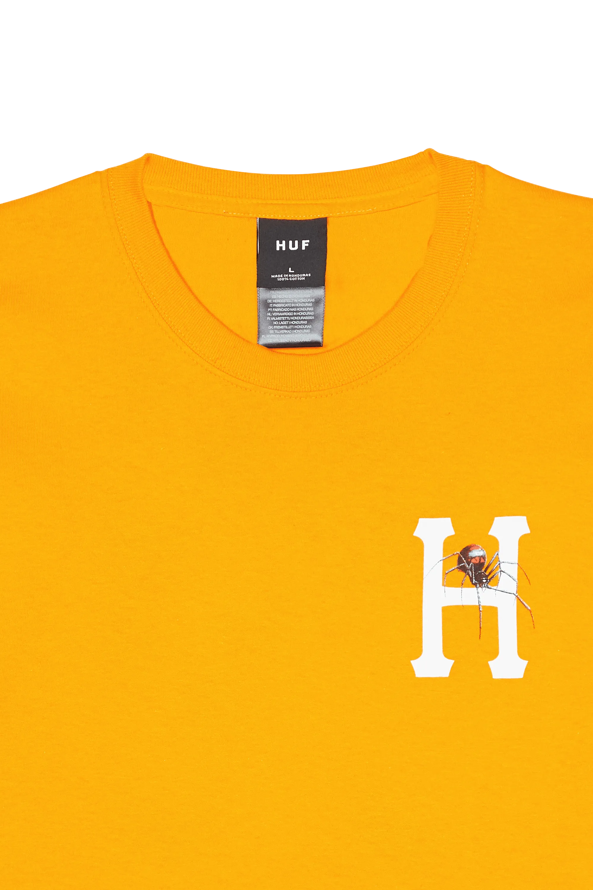 T-shirt Jaune Huf - Homme | Citadium