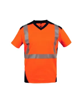 T-shirt KITA thermo-régulant orange/marine T2S - Actuel Vet