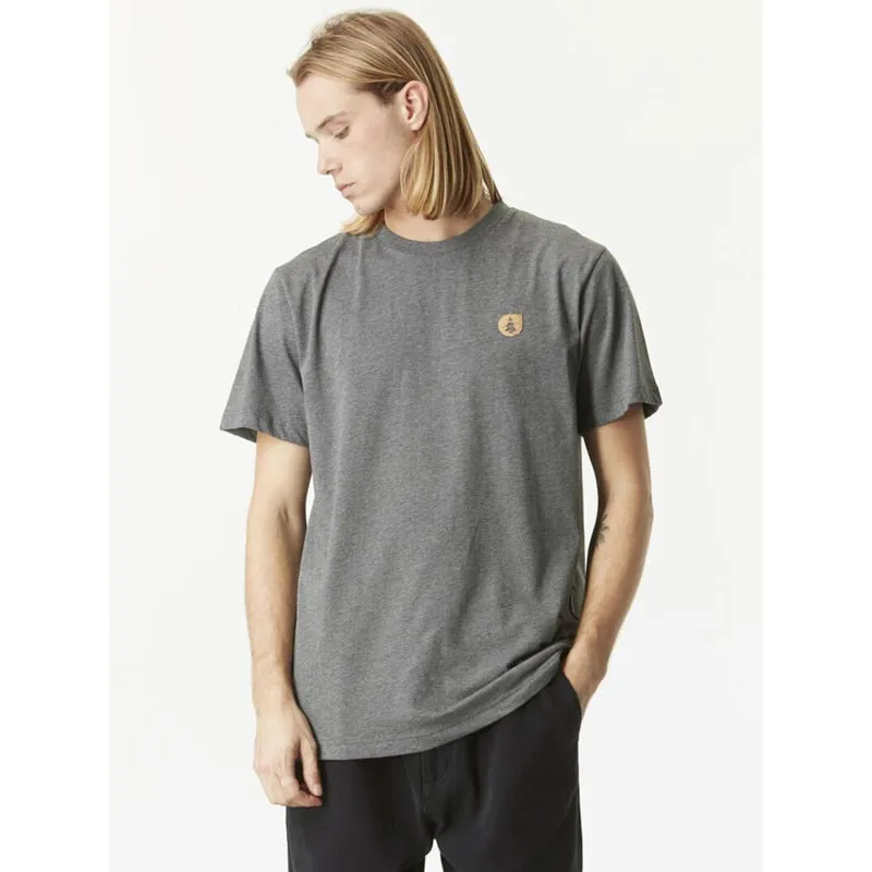 T-shirt lil logo liège gris anthracite homme - Picture | wimod