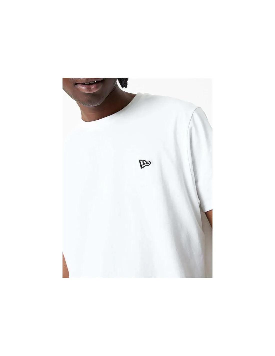 T-shirt New Era Essentials Hommes Blanc