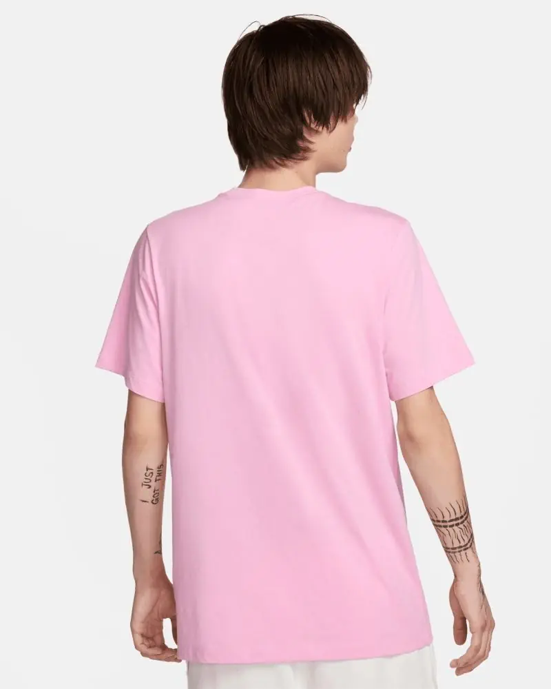 T-shirt Nike Sportswear Club Rose Pâle pour homme