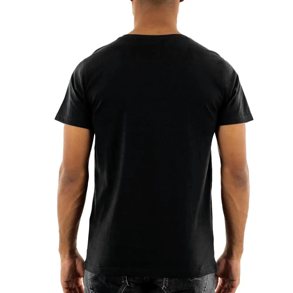 T-shirt Noir Homme Jott Pietro