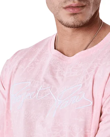 T-shirt Project X Paris Monogram Rose