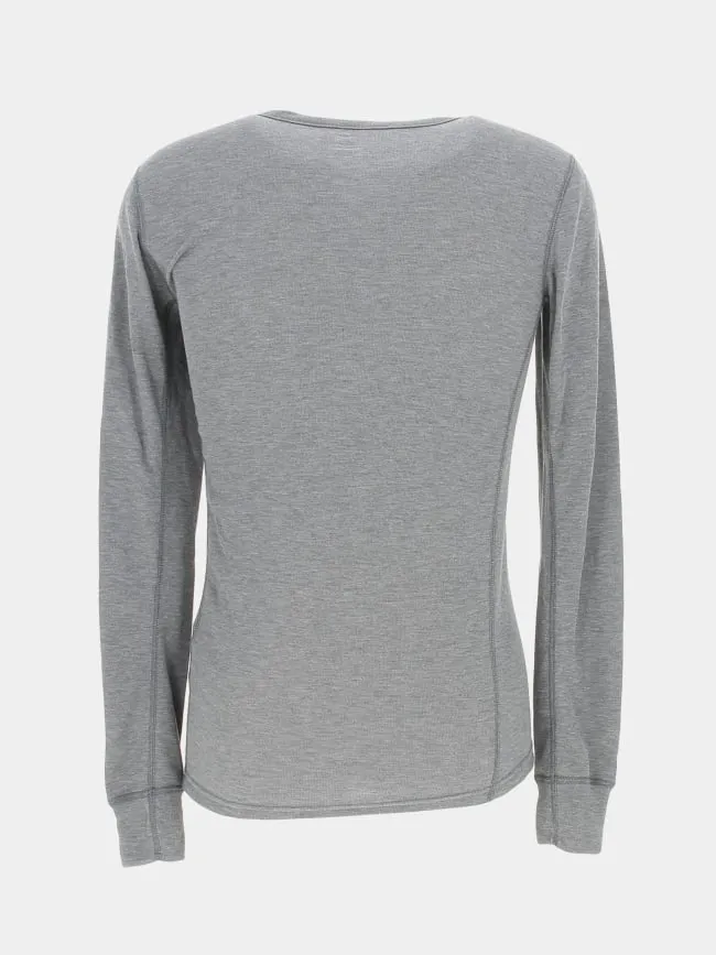 T-shirt thermique manche longue gris homme - Odlo | wimod