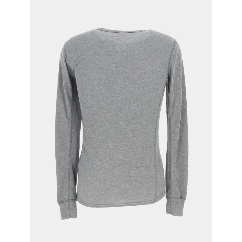 T-shirt thermique manche longue gris homme - Odlo | wimod