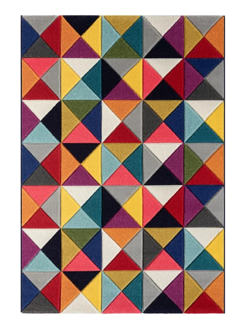 Tapis salon DATREI OEKO-TEX® - Multicolore