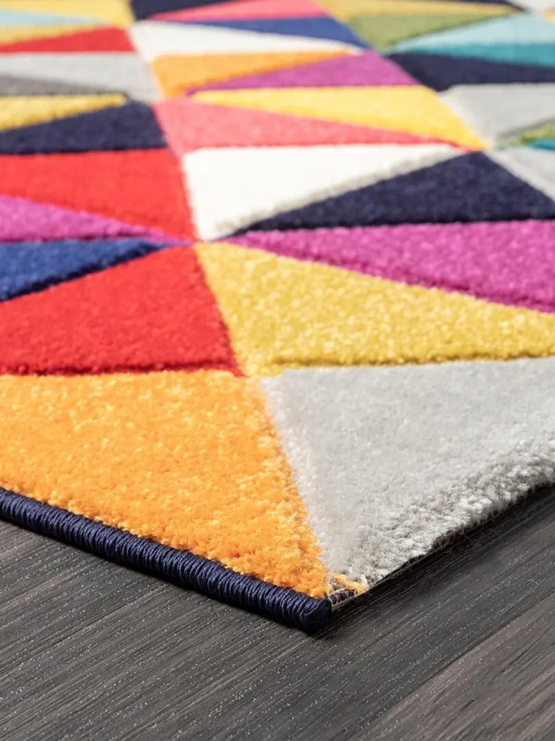 Tapis salon DATREI OEKO-TEX® - Multicolore