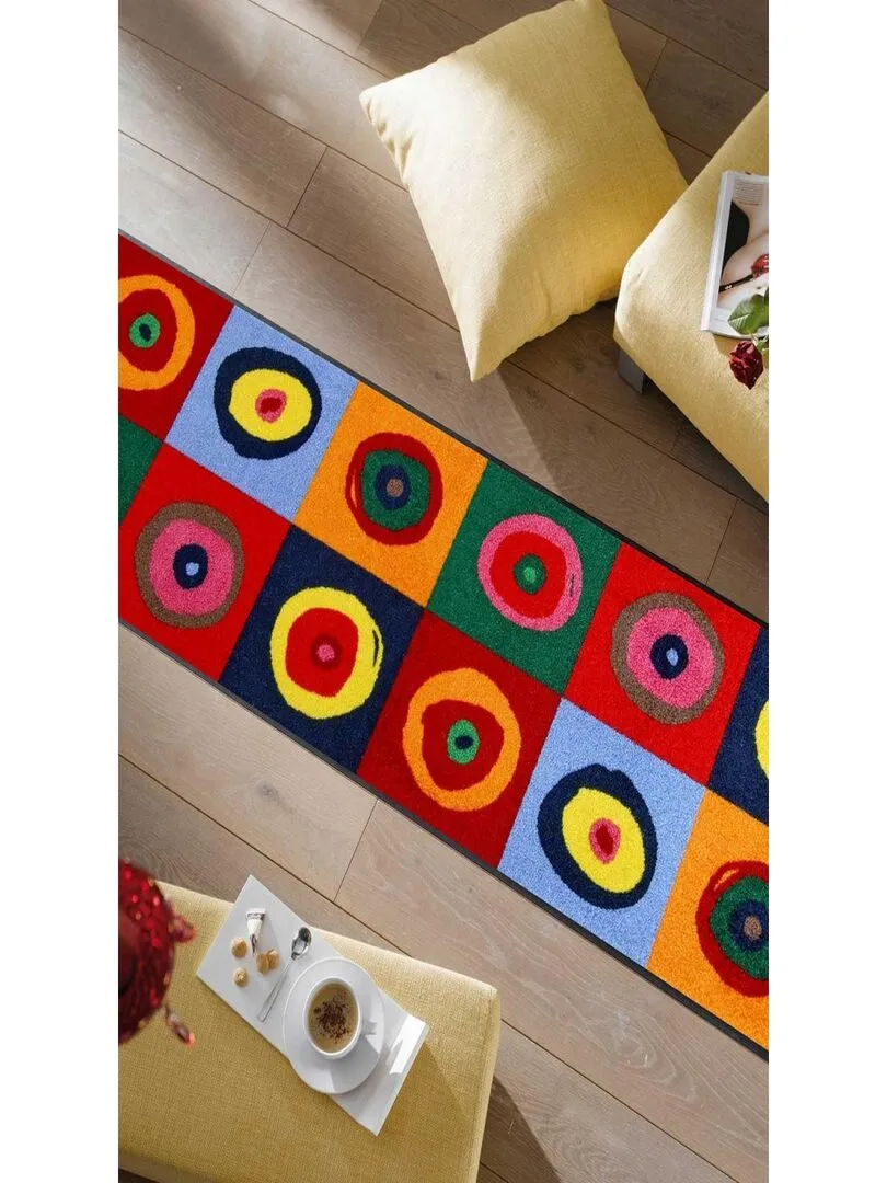 Tapis salon SERGETE OEKO-TEX® - Multicolore