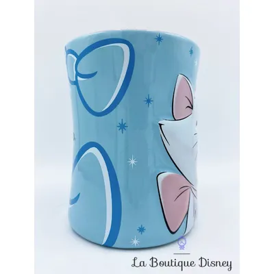 Tasse Marie Portrait Les Aristochats Disneyland Paris mug Disney bleu chat blanc