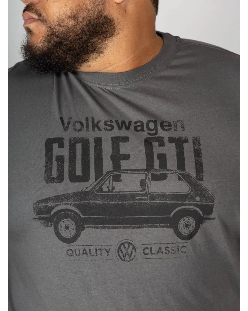 Tee shirt Duke grande taille Volkswagen kaki - Size-factory