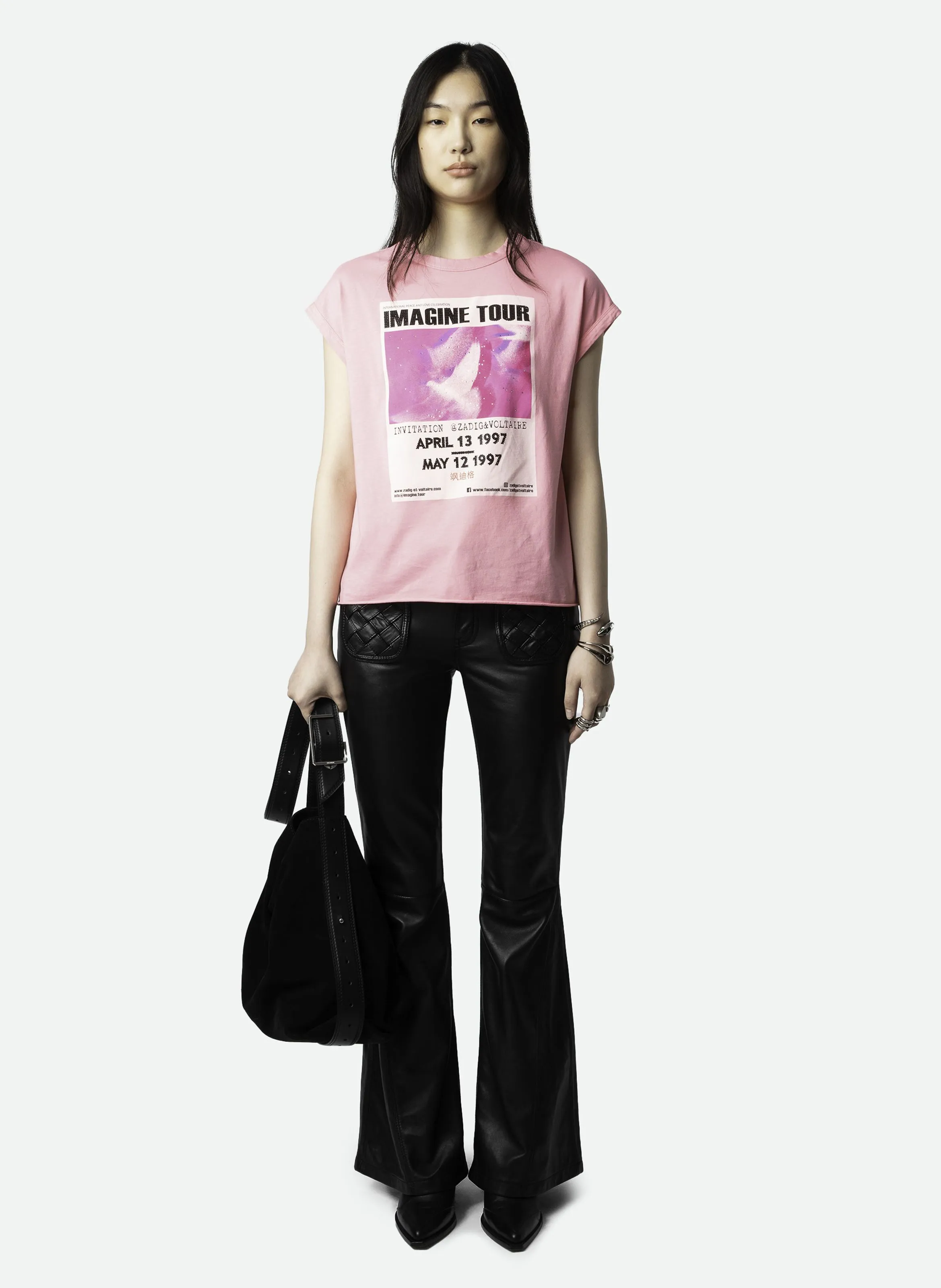 TEE-SHIRT IMPRIMé EN COTON BIO CECILIA - ZADIG&VOLTAIRE pour FEMME | Printemps