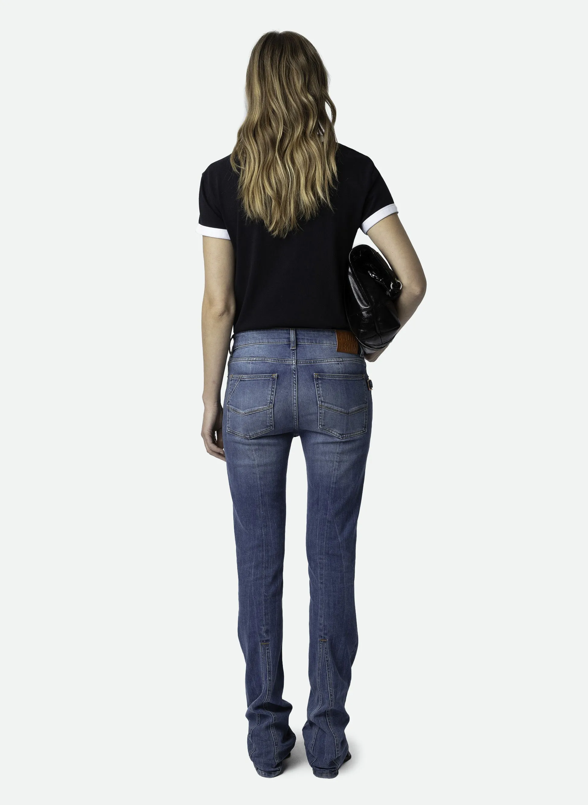 TEE-SHIRT MANCHES COURTES IMPRIMé EN COTON BIO WALK - ZADIG&VOLTAIRE pour FEMME | Printemps