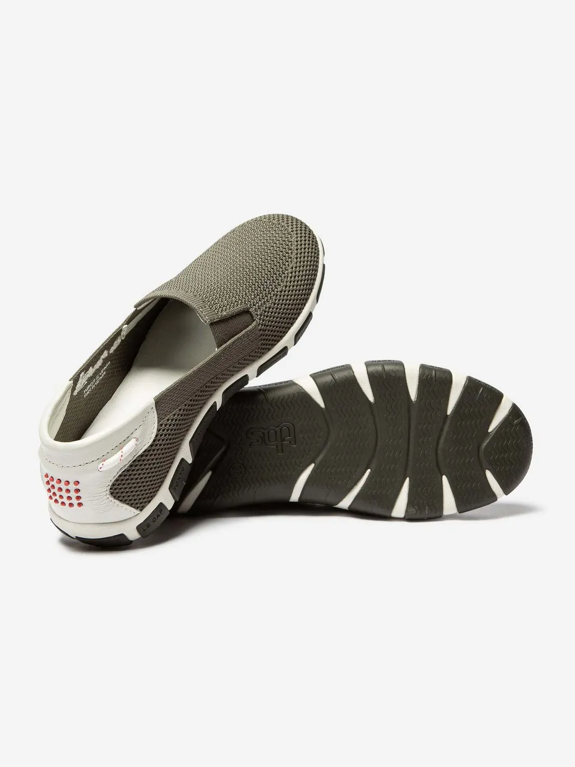 Tennis Femme Slip-on Textile Kaki tbs