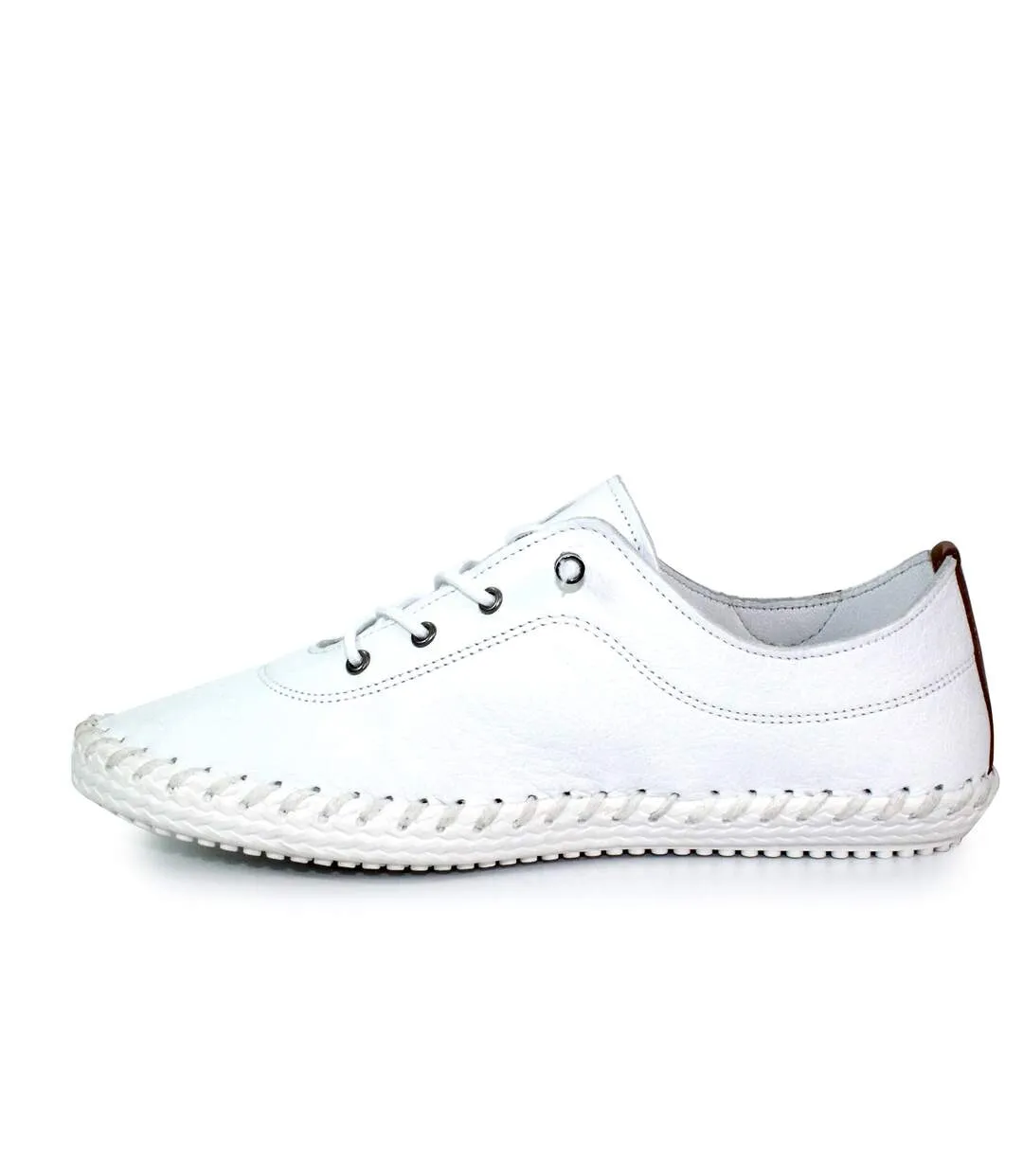 Tennis st ives femme blanc Lunar