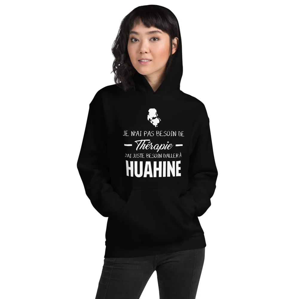 Thérapie Huahine - Polynésie - Sweatshirt à capuche