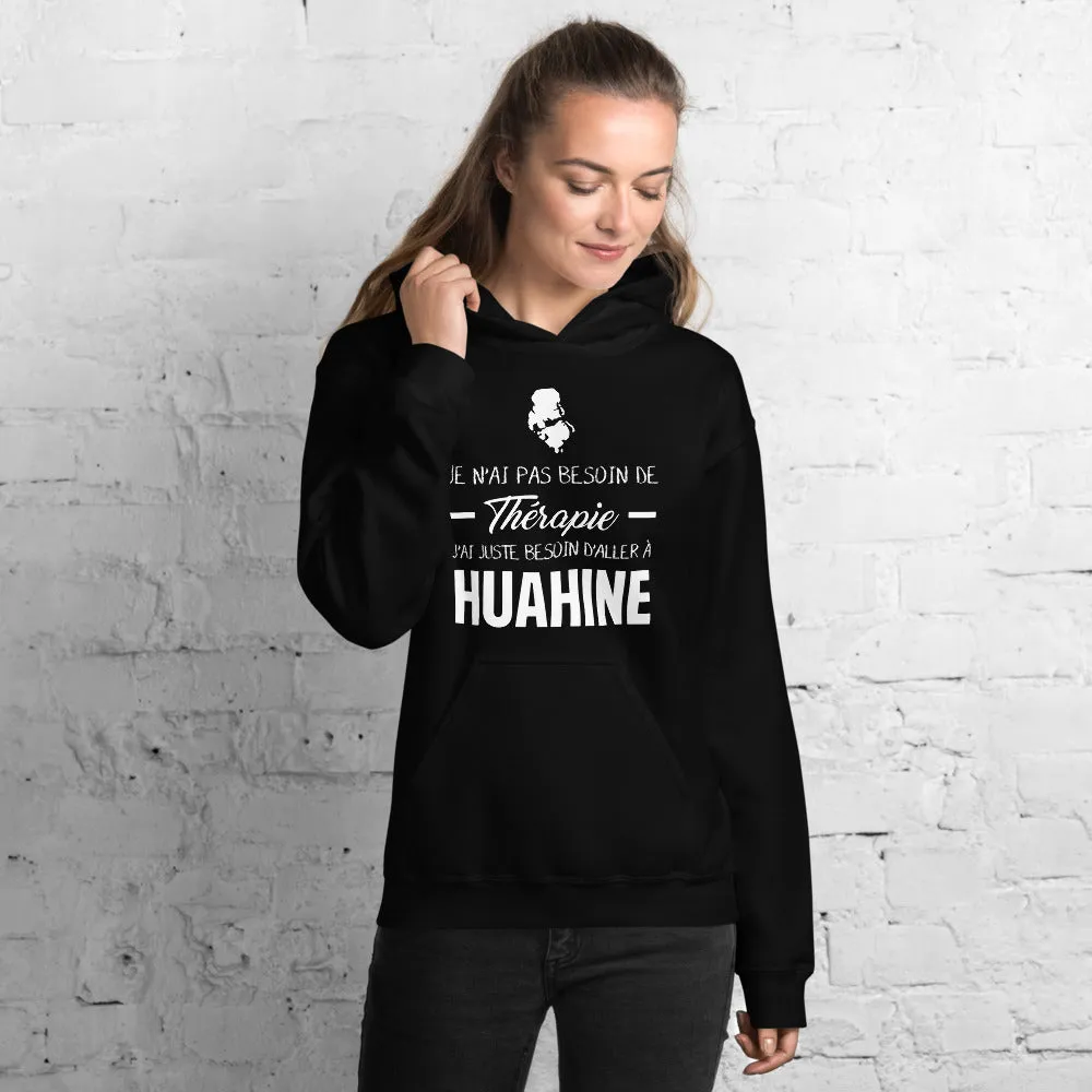 Thérapie Huahine - Polynésie - Sweatshirt à capuche