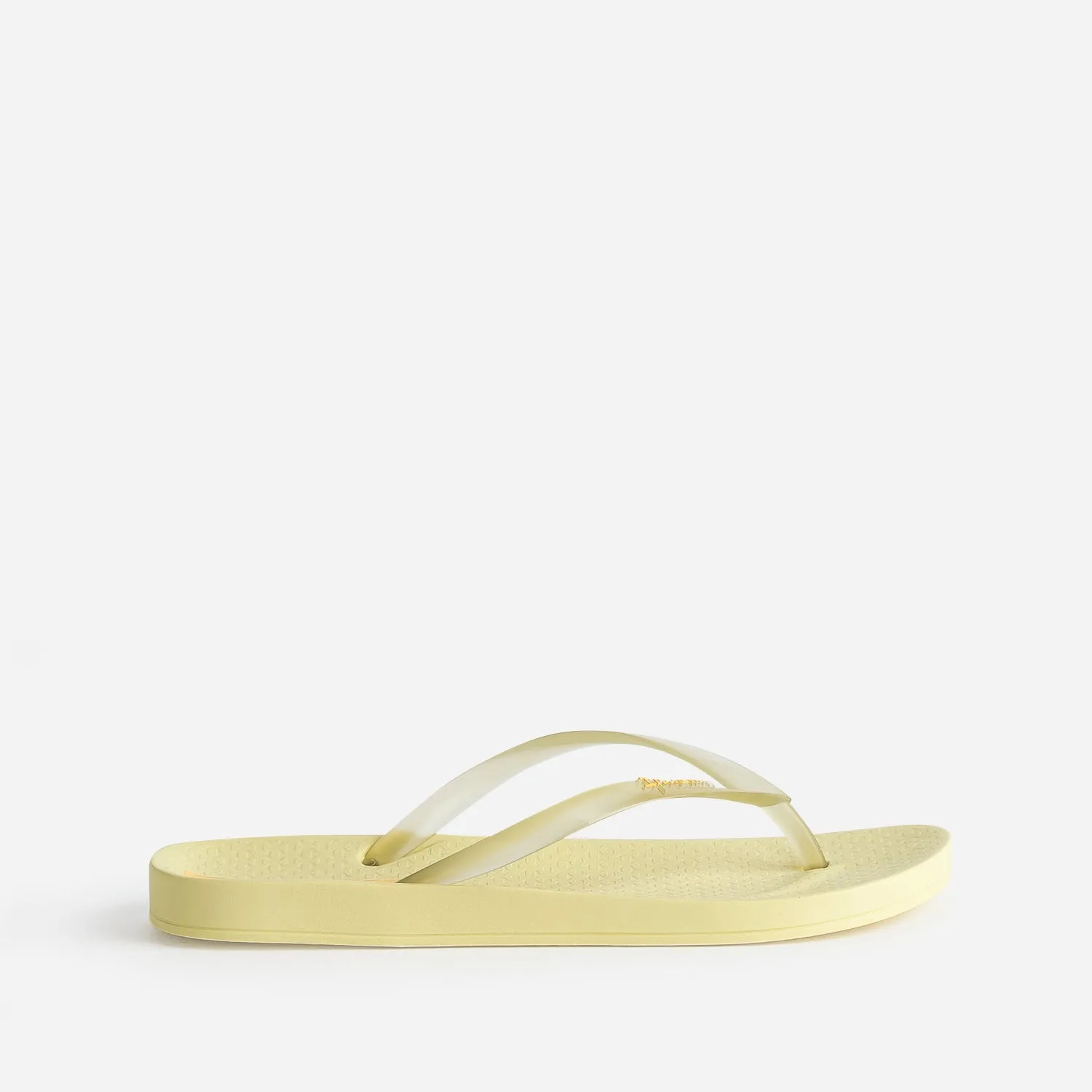 Tong IPANEMA jaune brides translucides - Mules / Tongs Sport | ERAM