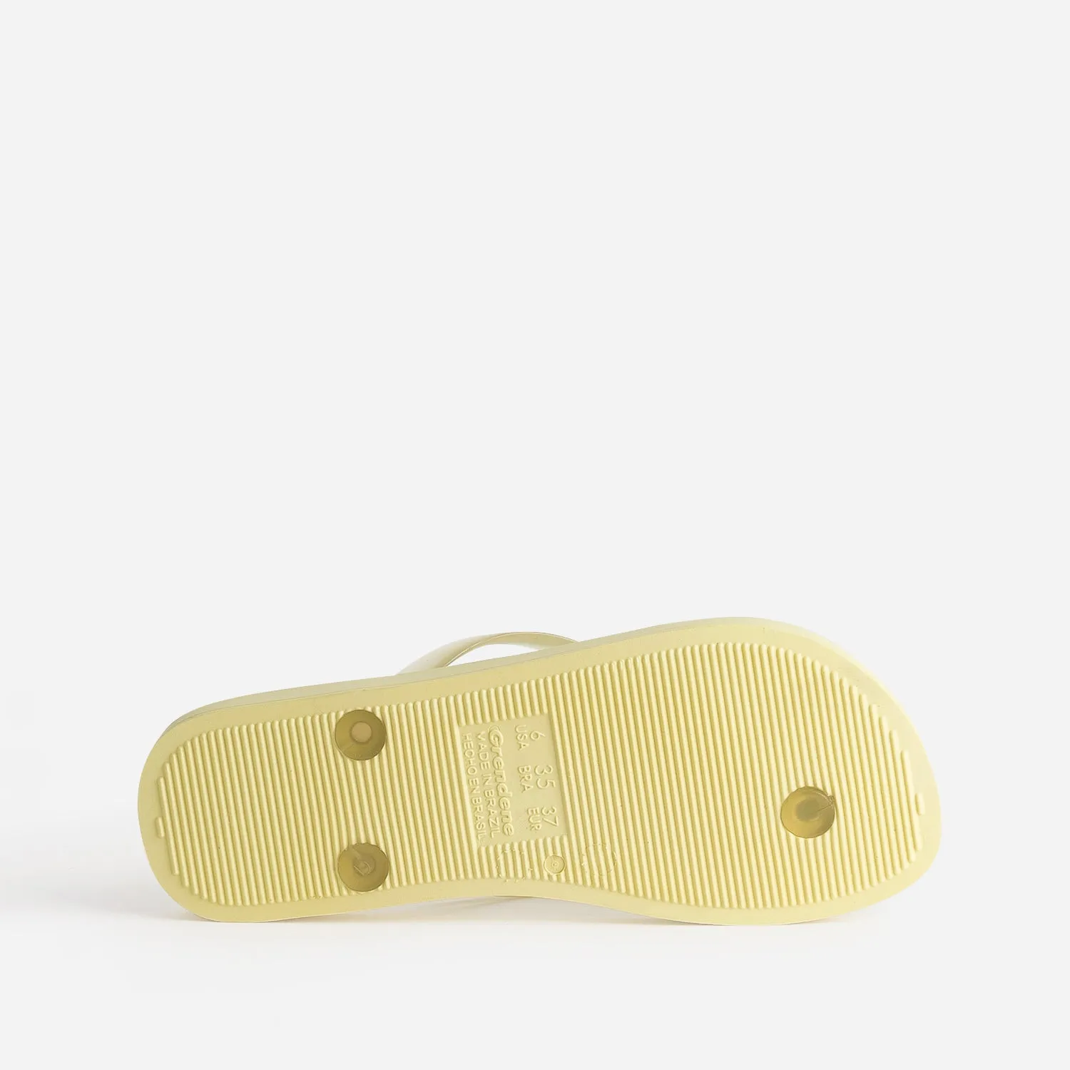 Tong IPANEMA jaune brides translucides - Mules / Tongs Sport | ERAM