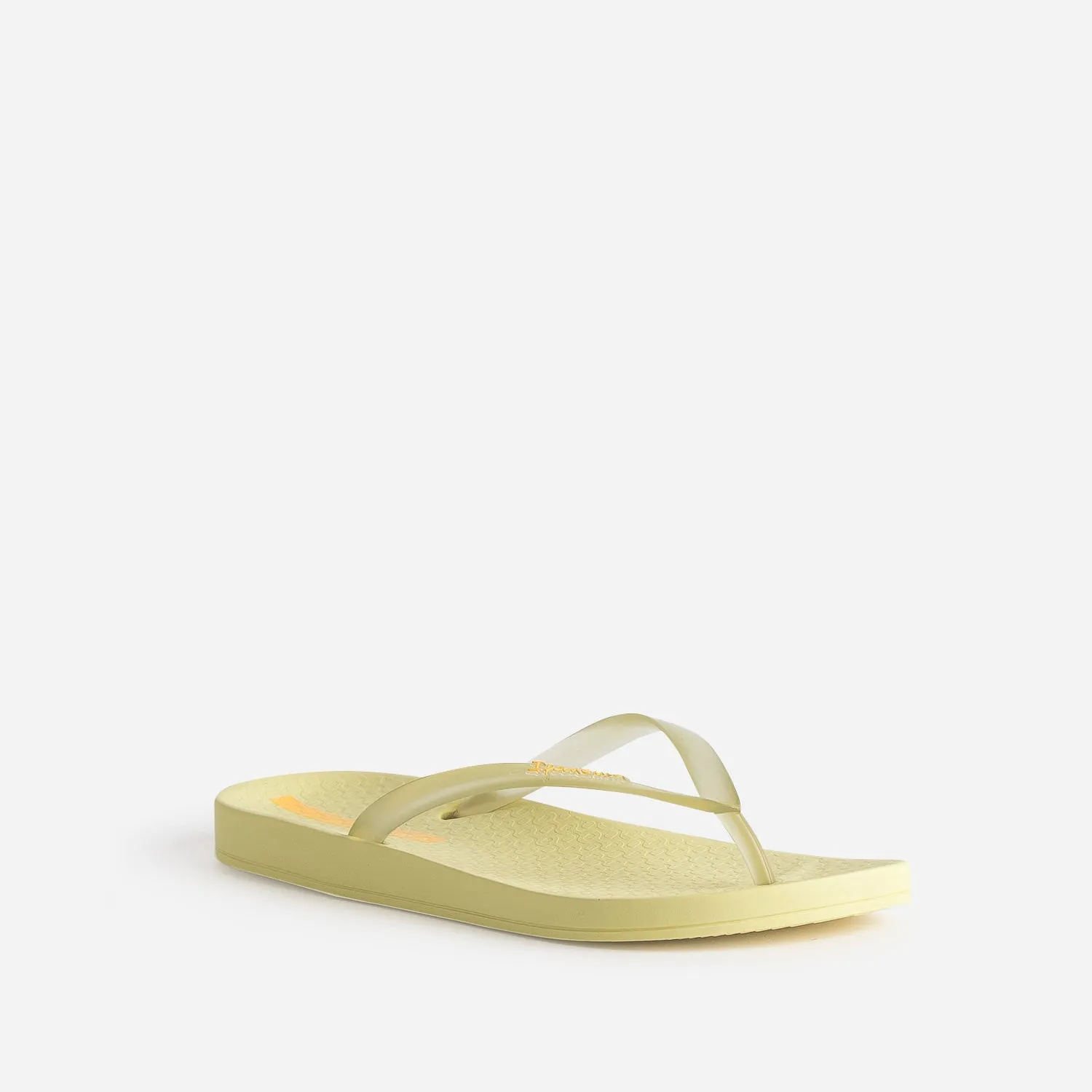 Tong IPANEMA jaune brides translucides - Mules / Tongs Sport | ERAM