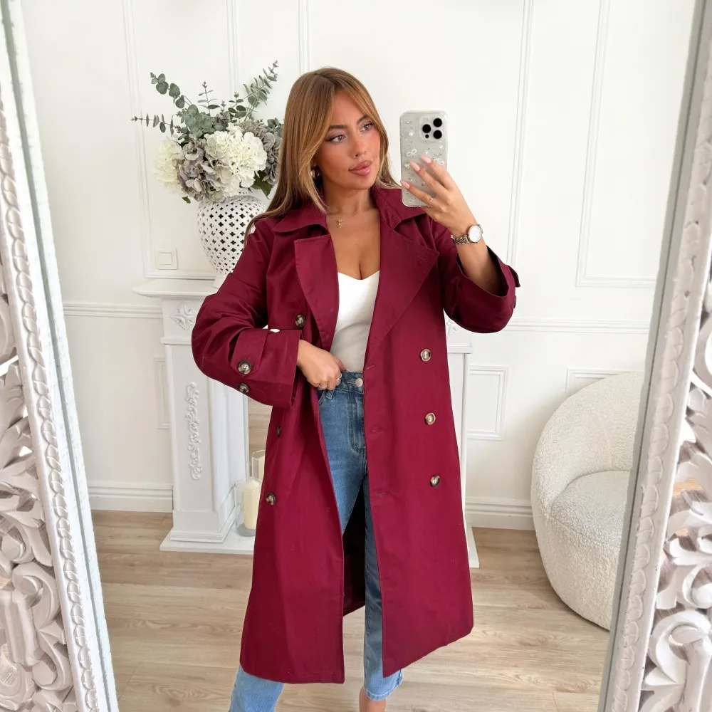 TRENCH COUP DE COEUR BORDEAUX ** PREMIUM