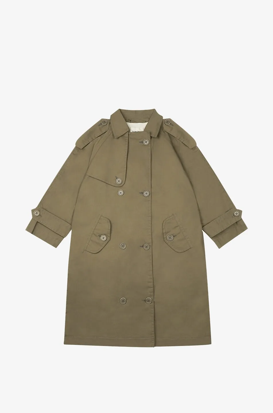 Trench garçon en gabardine Lorenza