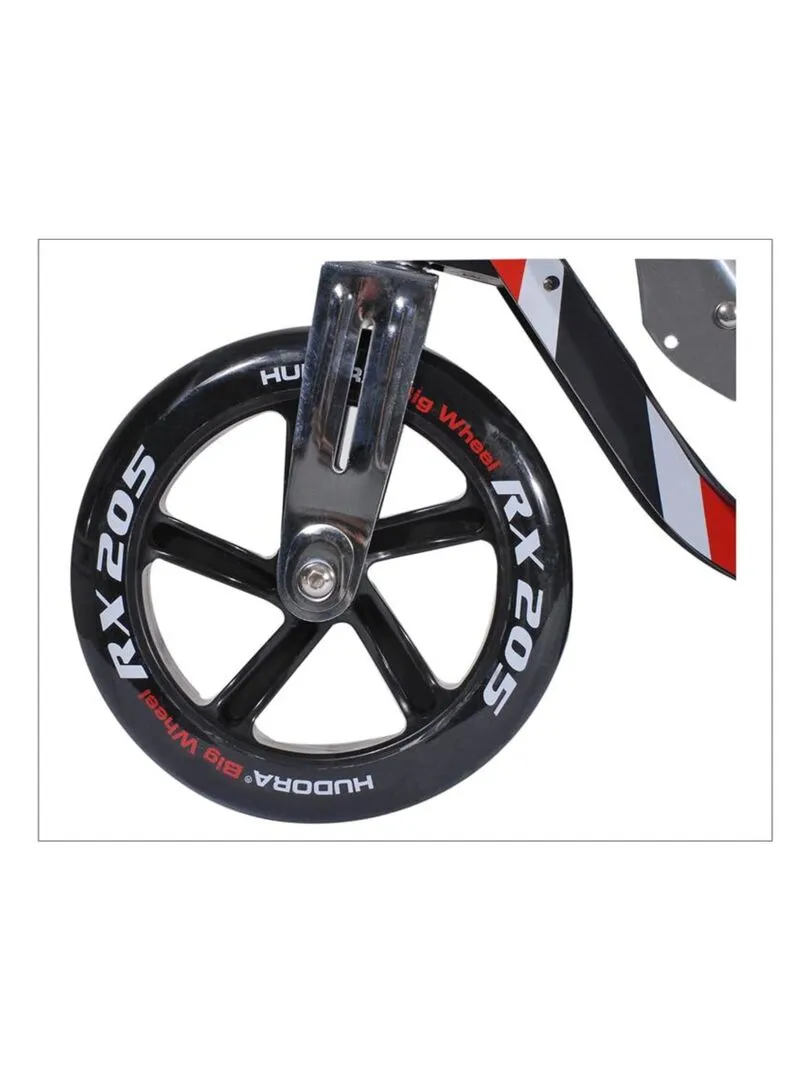 Trottinette Aluminium Big Wheel RX 205. Noir et rouge - N/A