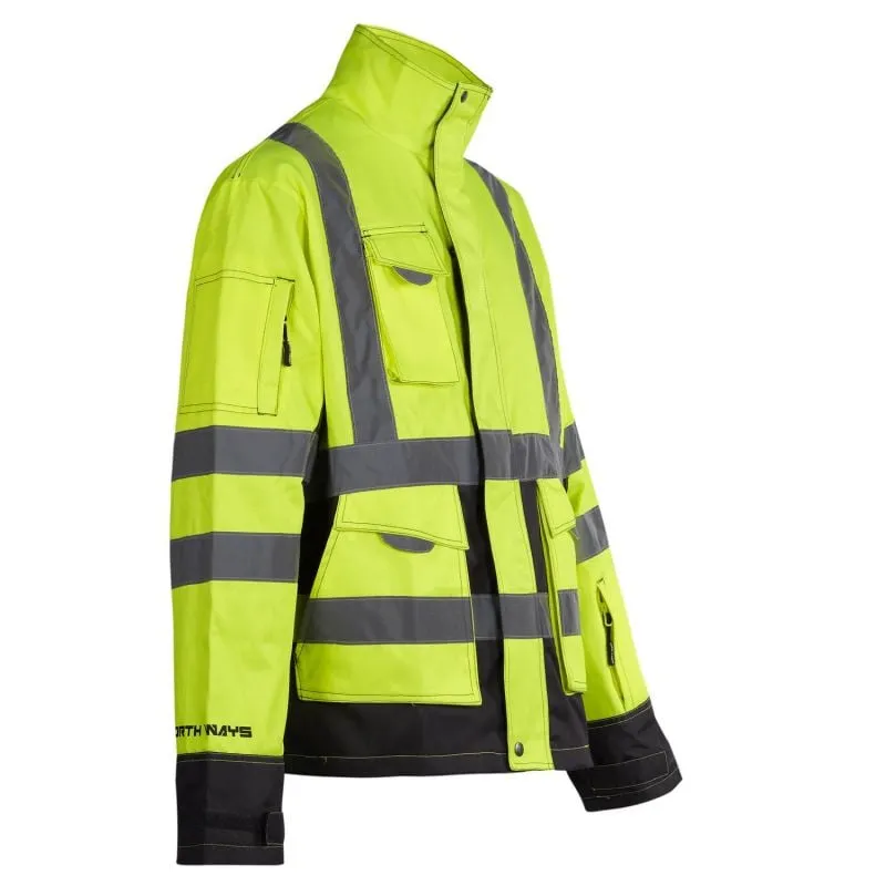 VESTE HV DE TRAVAIL ASFUR JAUNE - Nine Worths by North Ways