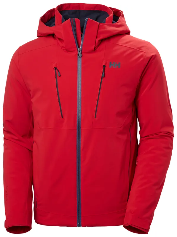 veste ski helly hansen alpha 4.0 red