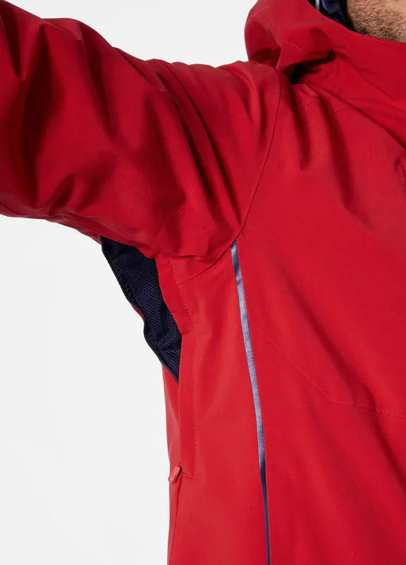 veste ski helly hansen alpha 4.0 red