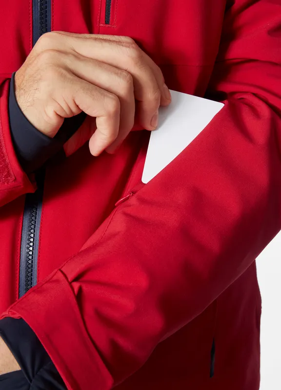 veste ski helly hansen alpha 4.0 red