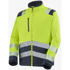 Veste softshell Tatras jaune fluo et marine - Lafont