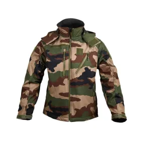 Veste tactique softshell Elite 3-en-1 camo CE - Ares