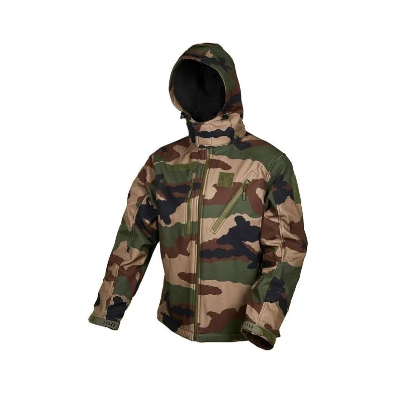 Veste tactique softshell Elite 3-en-1 camo CE - Ares