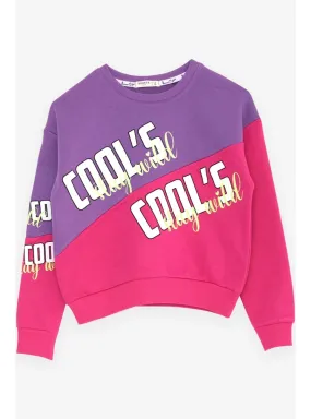 Violet - Girls` Sweatshirt