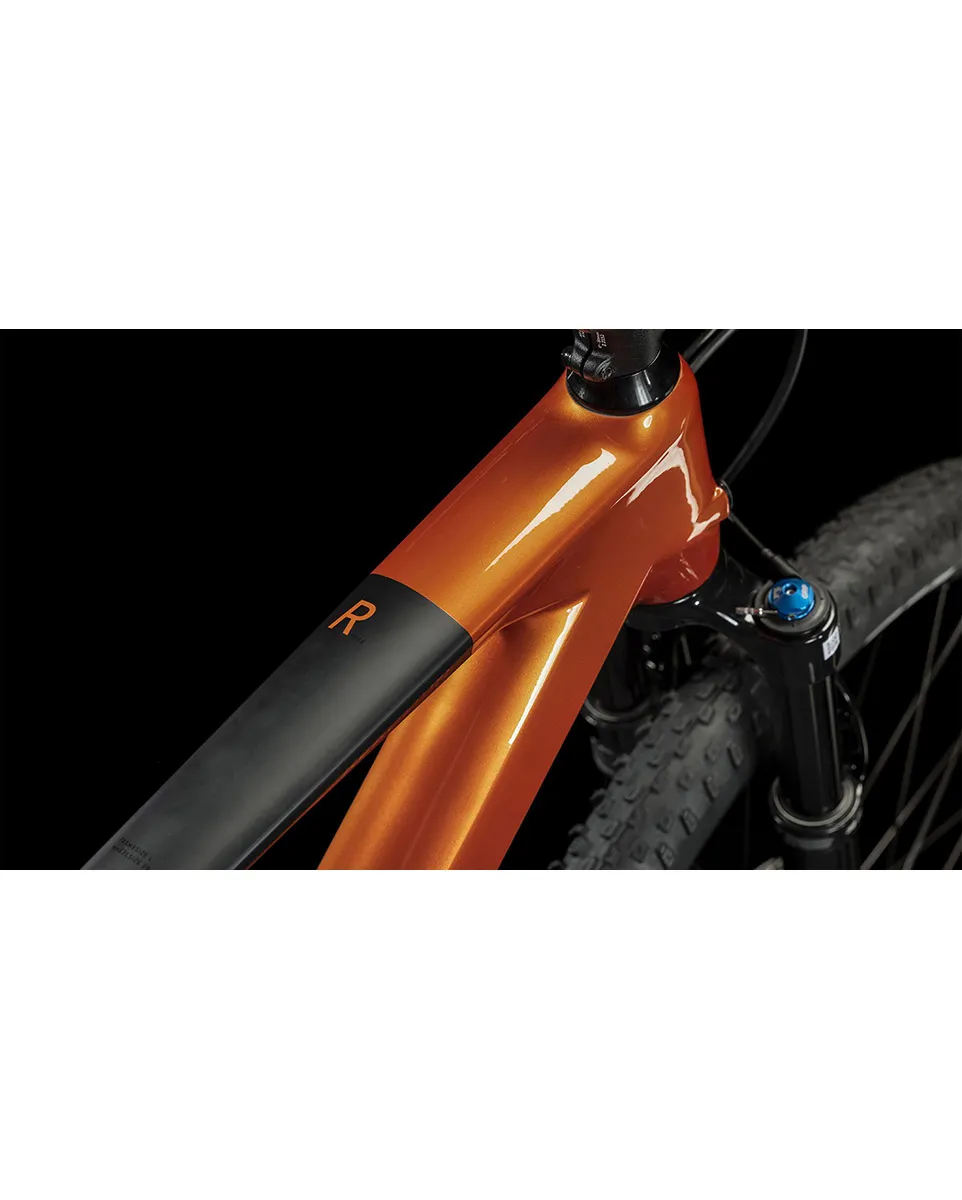 VTT semi rigide Unisexe REACTION C:62 RACE Orange/Noir