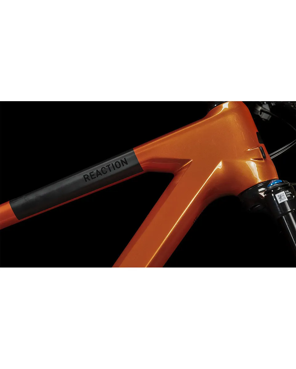 VTT semi rigide Unisexe REACTION C:62 RACE Orange/Noir