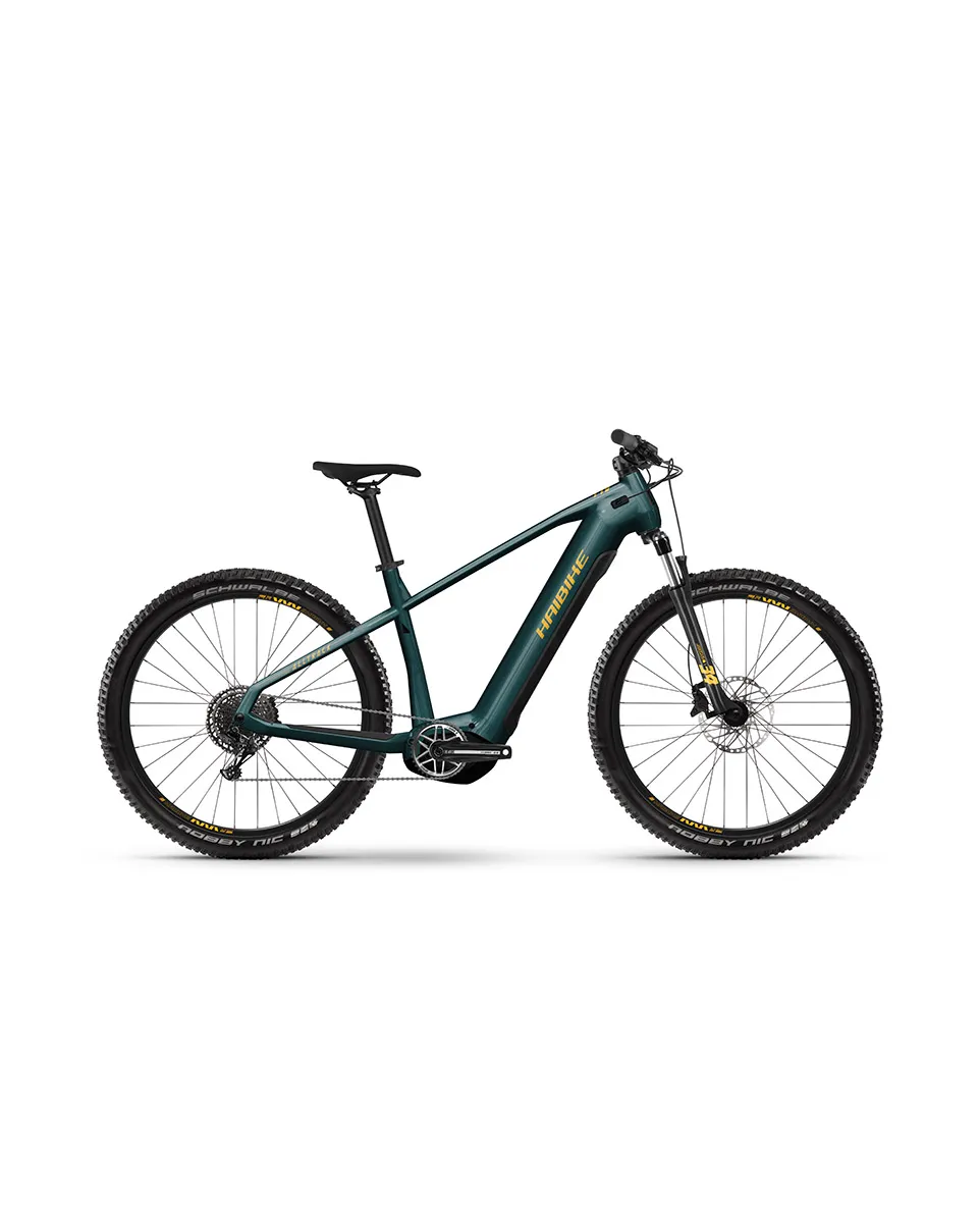 VTT électrique semi rigide Unisexe ALLTRACK 6 27.5 Bleu/Orange