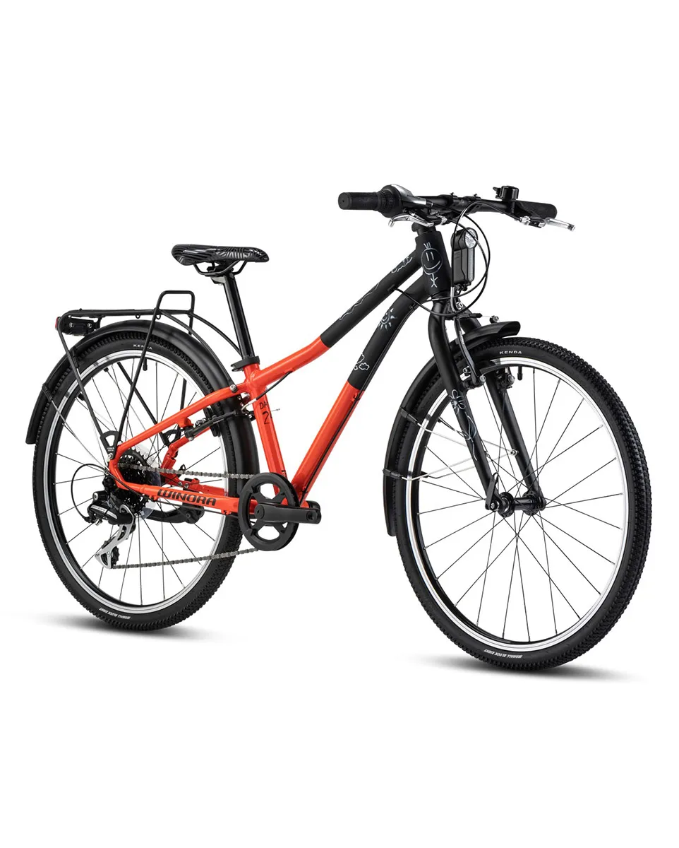 Vélo Enfant DASH 24 EQ Orange/Noir