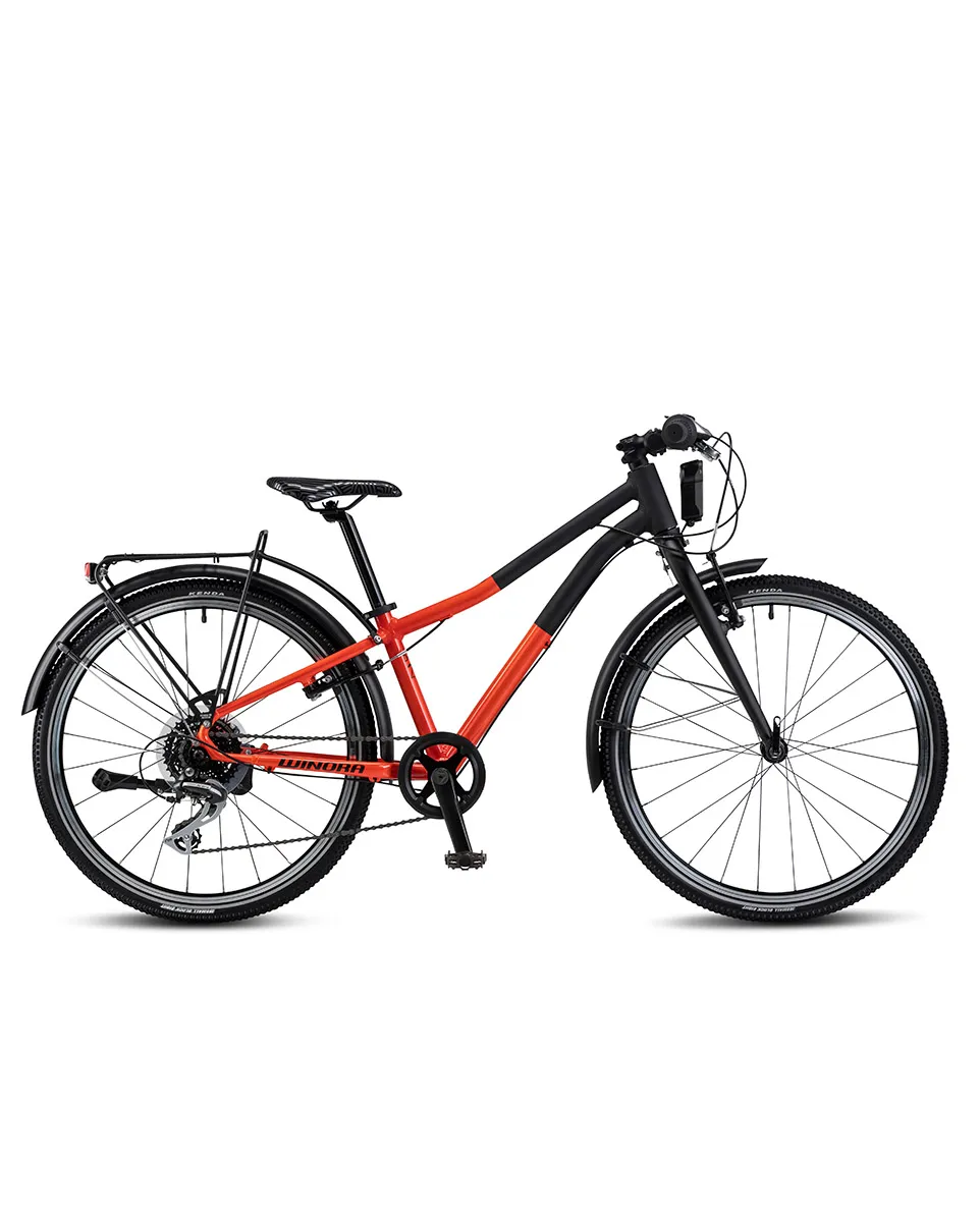 Vélo Enfant DASH 24 EQ Orange/Noir