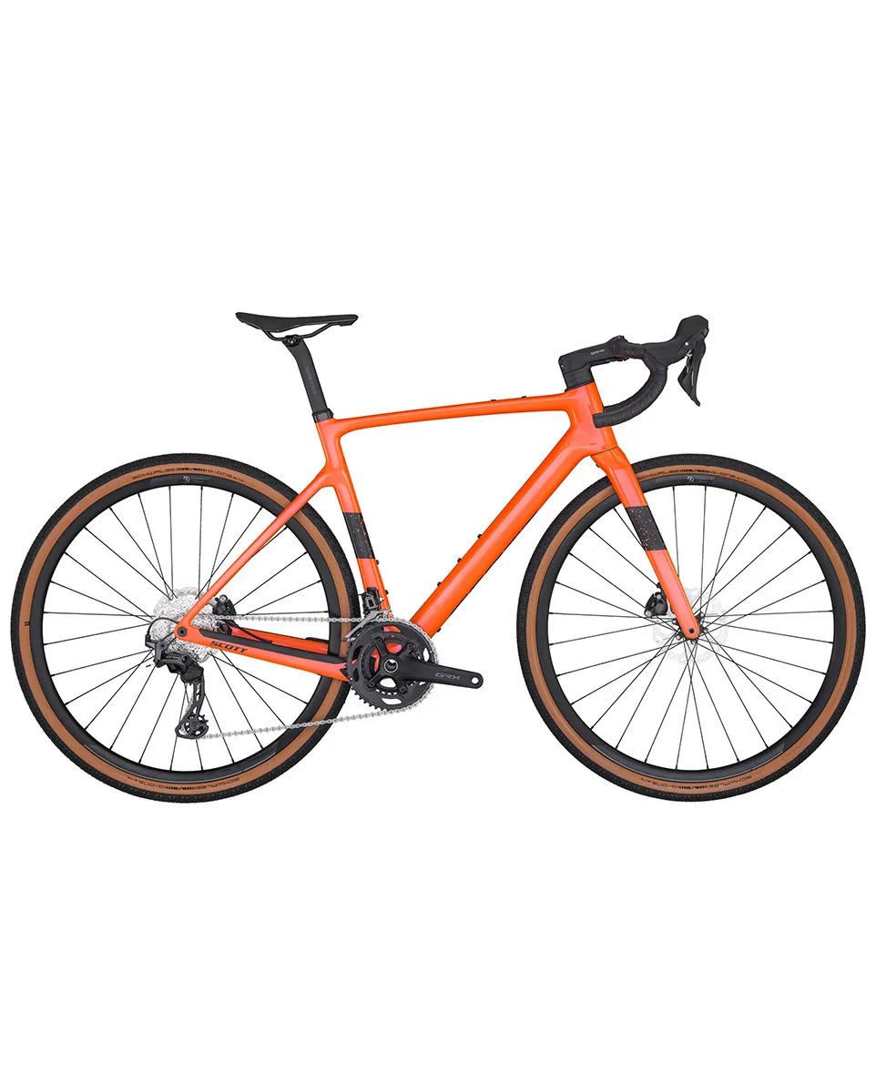 Vélo Gravel Unisexe ADDICT GRAVEL 40 Orange