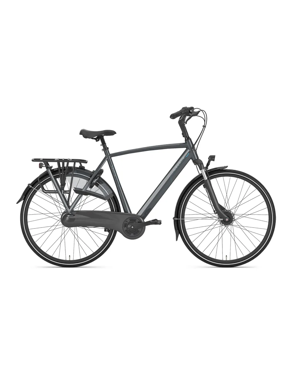 Vélo urbain Homme ORANGE C7+ Gris