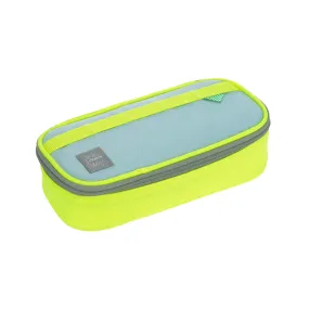 École Trousse Spacy Unique, Bleu - Jaune Fluo | Lässig